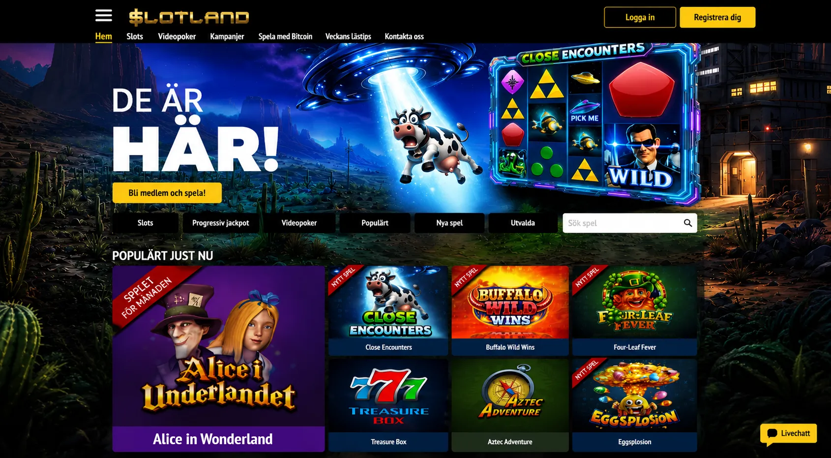 Mobilappar för iOS och Android hos nya casino utan svensk licens